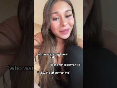 Sophie Rain's SHOCKING Spider-Man Tutorial!