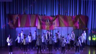 20141229 朝陽科技大學熱舞社21th成果發表 [皇家馬戲團] - Popping新生舞 銷售員
