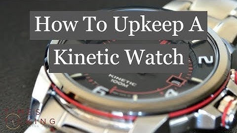 The #1 Most Harmful Mistake People Make With A Kinetic Watch