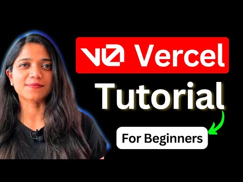 V0 Vercel AI Tutorial Build A Web App Using AI For Beginners Step By Step