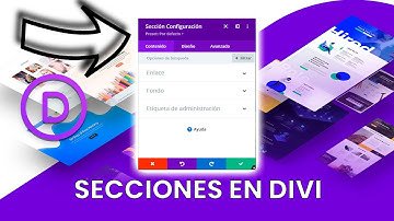 Configuración de las SECCIONES tema Divi 🟣 Curso de DIVI Nivel 5