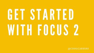 Get Started with Focus 2