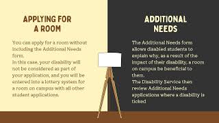 Accommodation Application Process