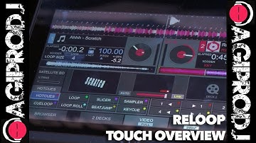 RELOOP TOUCH Virtual DJ 8 Controller | NAMM18 - agiprodj.com