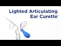 Bionix lighted articulating ear curette