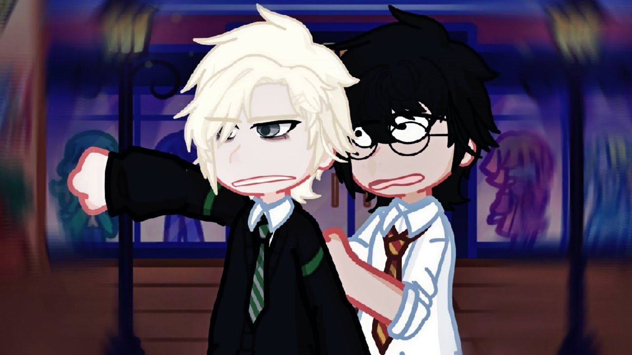 " my dad's not a phone! " || GL2 Harry Potter skit ; drarry
