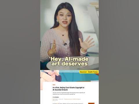 THE FIRST EVER CASE LIKE THIS! Beijing court grants copyright to AI art