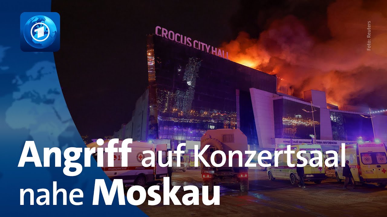 ⁣Moskau: Angriff in Konzertsaal – laut russischem Inlandsgeheimdienst mindestens 40 Tote