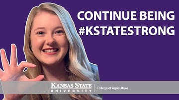 Embody what it means to be #kstatestrong | Class of 2020