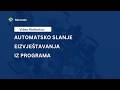 Automatsko Slanje EIzvještavanja Iz Programa 