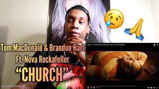 “Church” - Tom MacDonald \& Brandon Hart ft. Nova Rockafeller REACTION | 😢🙏