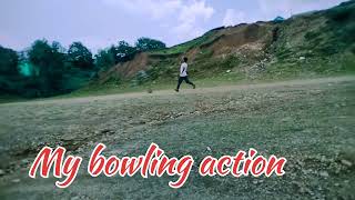 Bowling Action Preetam Sanjan