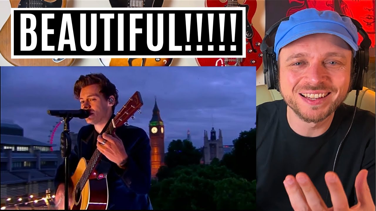 Harry Styles - Two Ghosts (The Late Late Show - Rooftop London) Reaction