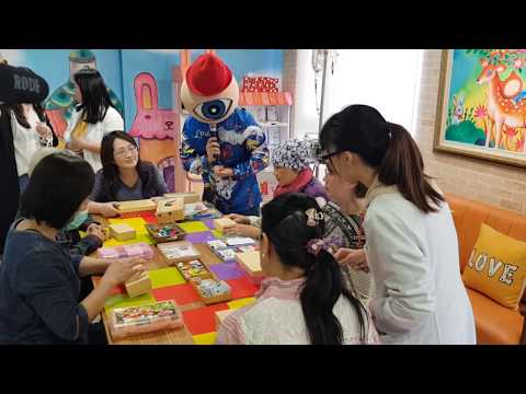 化療室也能溫馨又美麗？眼球先生動筆畫出基隆長庚新氣象