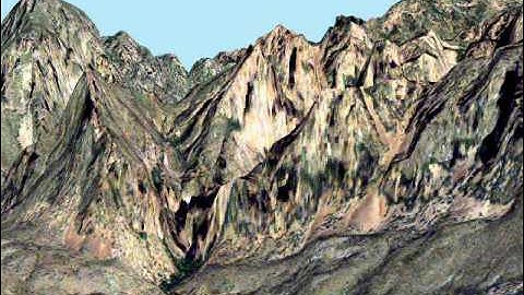 3D arcGIS Animation, Big Bend National Park