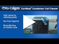 Product demo nucalgons calblast condenser coil cleaner