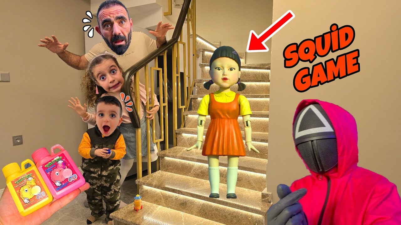 SQUİD GAME KIZI YENİ EVİMİZİ ARIYOR POYRAZ ELİF SAKIN KAPIYI AÇMA!!!