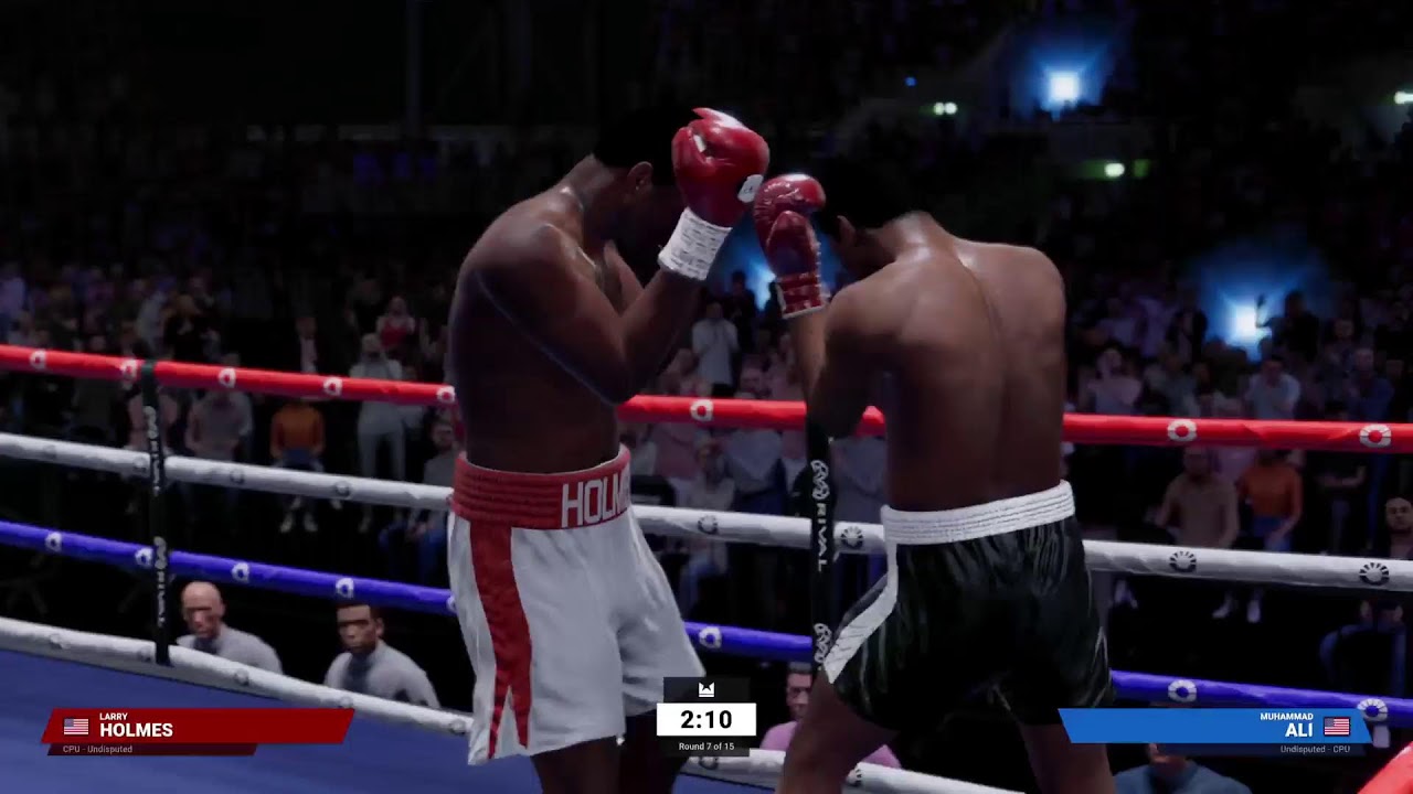 Boxing Larry Holmes vs Mohammed Ali