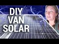 How to Install a Renogy 300 Watt Solar Kit (DIY Van Solar System) // Travel Snacks