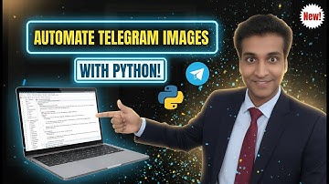 Automate Image Sending on Telegram with Python | Easy URL-Based Script!