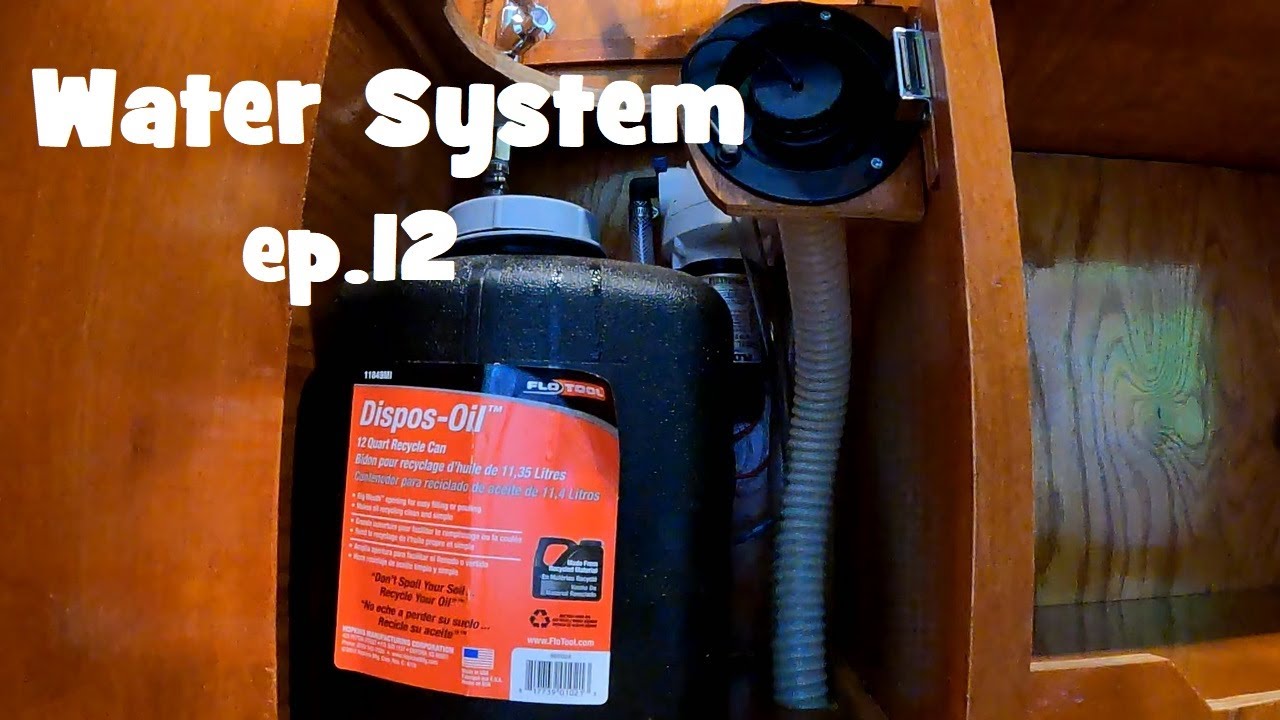 How To Build Teardrop Camper Water System Ep. 12 YouTube