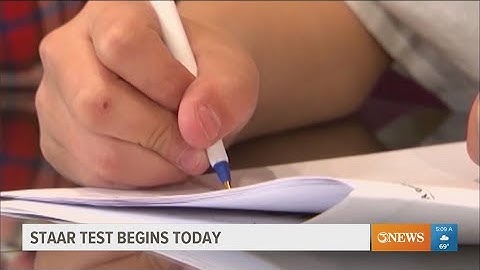 Texas students begin STAAR testing Tuesday