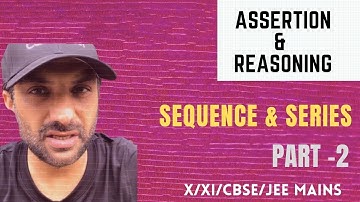 Assertion & Reasoning | class 11 maths | seq & series | A.M. G.M.| ⭐️🔥 @avte-edu | term 1 exams | v imp