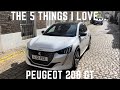 5 THINGS I LOVE ABOUT THE 2022 PEUGEOT 208 GT REVIEW!!! IS THIS THE BEST NEW HOT HATCH TO BUY?!?!