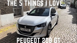 5 THINGS I LOVE ABOUT THE 2022 PEUGEOT 208 GT REVIEW!!! IS THIS THE BEST NEW HOT HATCH TO BUY?!?!