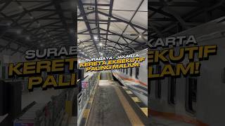 Kereta Surabaya-Jakarta langganan kaum PJKA. Yuk absen yang udah langganan! 😁 #dharmawangsaexpress