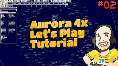 Aurora 4x | C# Edition |  Epic Space Strategy Tutorial/Gameplay | Ep. 2 - Building Our First Ship