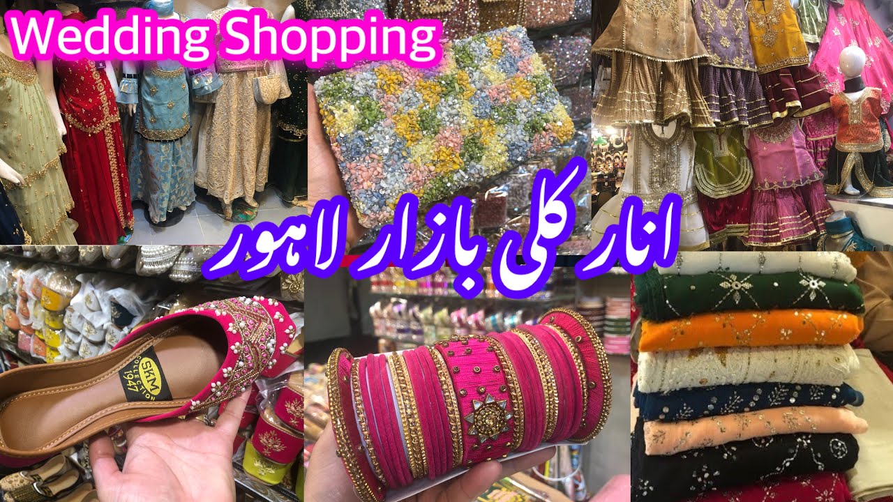 Anarkali Bazar Lahore/ affordable & cheap price clothes,jewellery,bangles,makeup shopping vlog 2025
