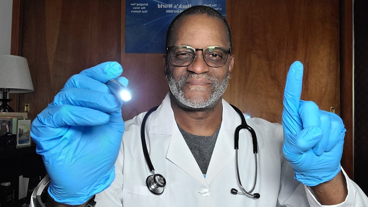 🥼ASMR🥼| Cranial Nerve Exam | Roleplay Sleep Inducer