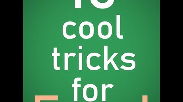 10 Excel Tricks You MUST Know