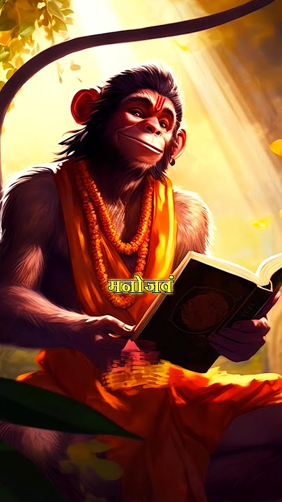 Manojavam Marutatulya Vegam Hanuman Ji Mantra 🪐 || Jai Hanuman || #mantra #power #4k #whatsaapstatus