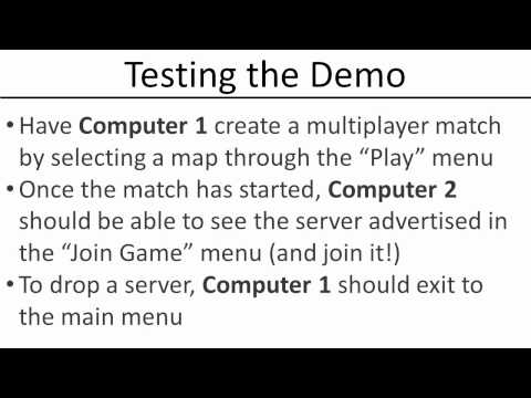 UDK Demo: Server Browser