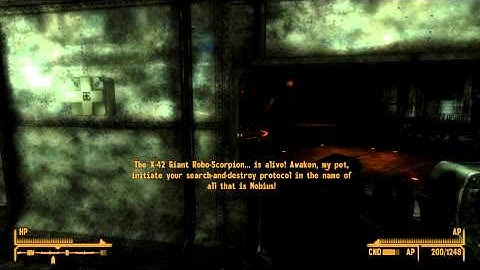 Giant robo-scorpion fight