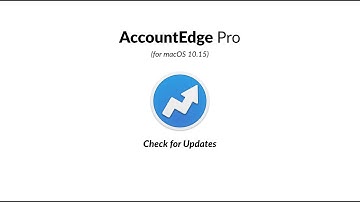 Updating AccountEdge Pro for Mac
