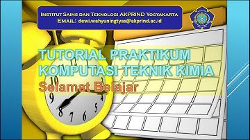 Tutorial Praktikum Komputasi Teknik Kimia Pertemuan 3 dan 4 (PERSAMAAN NON LINIER part 1)