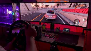 BMW M5 F90 - BeamNg Drive | Fanatec CSL DD Steering Wheel