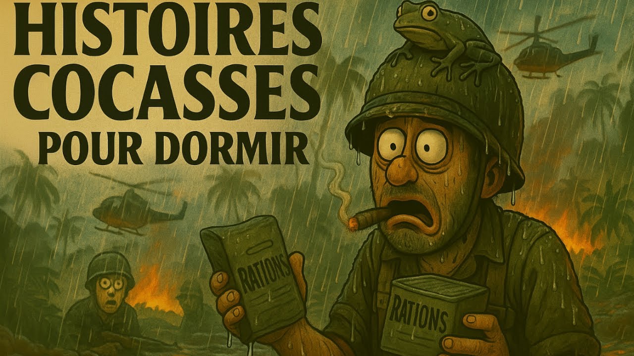 La guerre du Vietnam - Pourquoi vous ne tiendriez pas 5 min ? | Histoires Cocasses pour Dormir