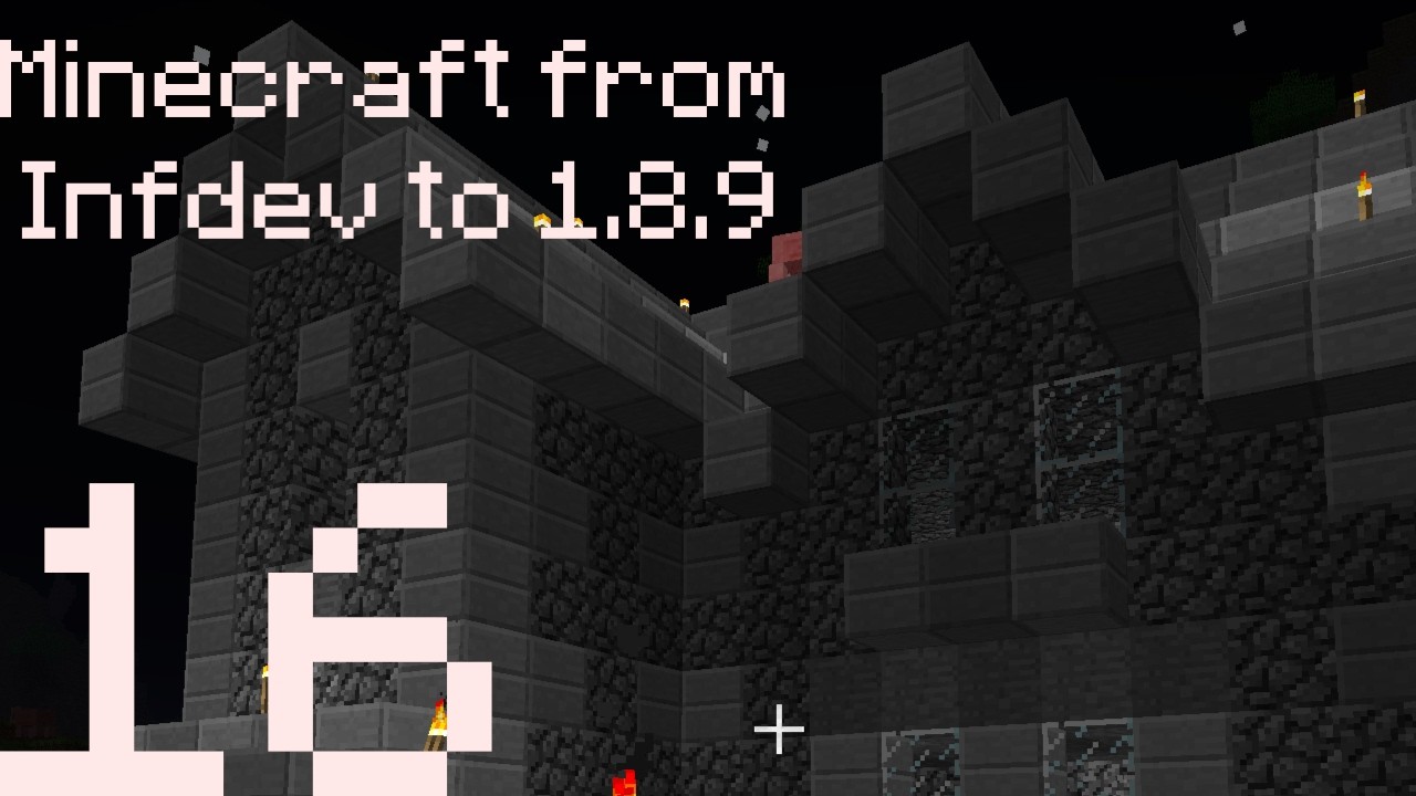 Playing Minecraft Infdev - 1.8.9 Alpha 1.0.6 [16] - YouTube