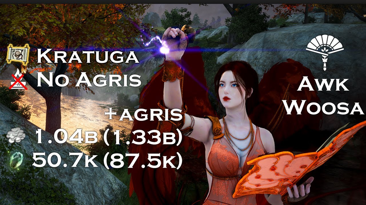 BDO | Kratuga 50.7k (L2 only, 87.5k with Agris Fever) | Awakening Woosa 302 Kutum