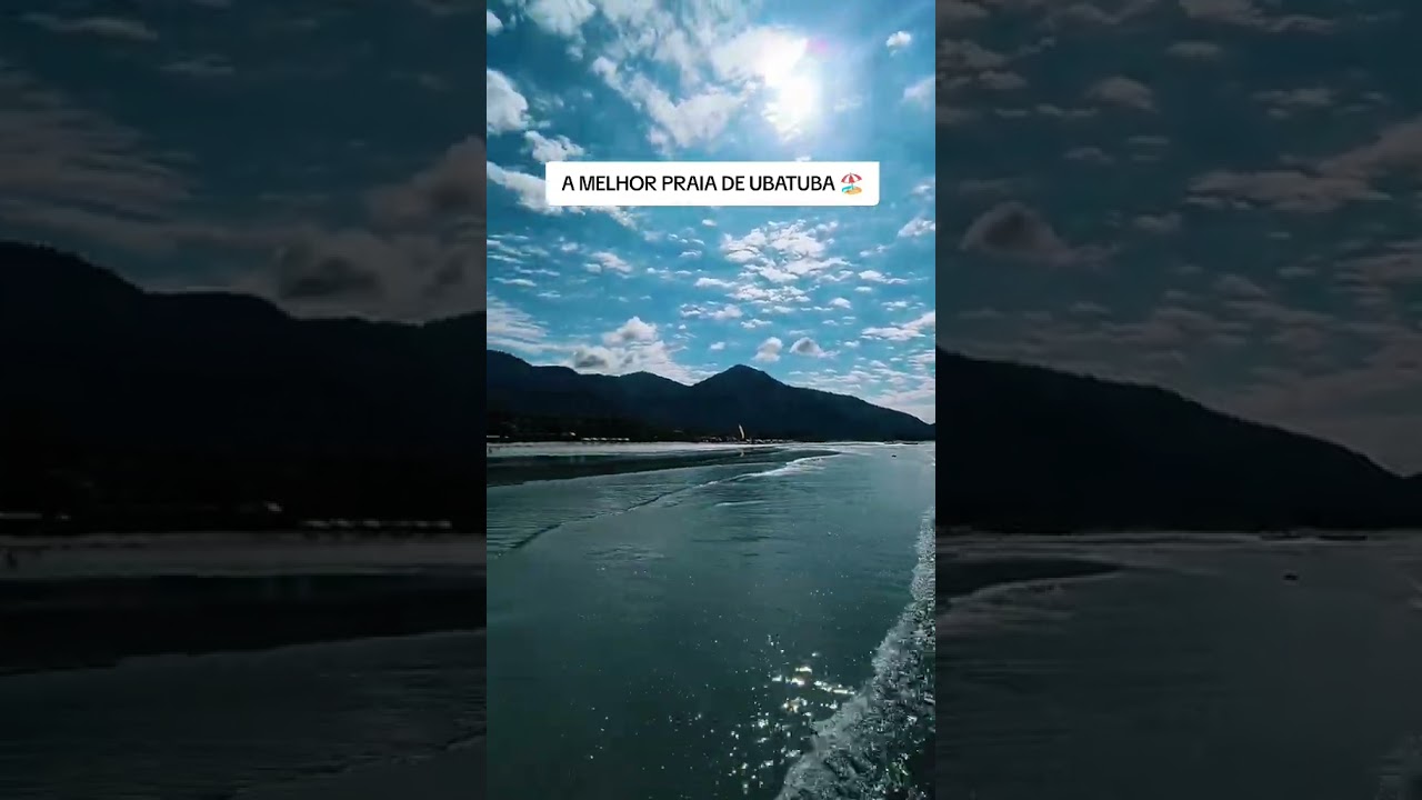 A melhor praia de Ubatuba 