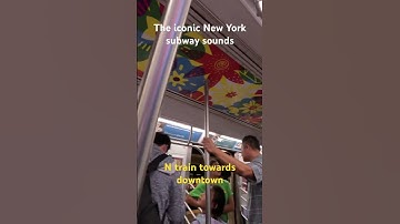 Thumbnail of Don’t you wish u could hear these iconic New York subway sounds? R train 💛 sorry 🙏 #nycwalkingtour