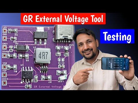 Capa de GR External Voltage Tool V1 Testing || Making By GSM Rakesh 