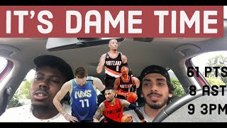 Dame 61 Pts! Portland Trail Blazers vs Dallas Mavericks - Reaction