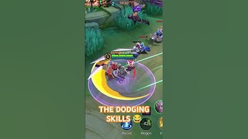 THE DODGING SKILLS 😂 #ruby #rubymontage #mobilelegends #rubymobilelegends