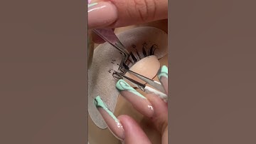 ANIME LASHES MADE EASY: create your dream look quickly! ✨💦 #lashtutorial #lashextensions #howto