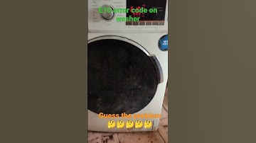 E10 error code on washing machine #lg #therochaktech #diy #shorts #shortvideo #shortsfeed
